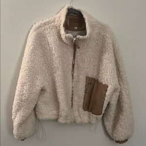 Cozy Cream Sherpa Jacket no returns final sale